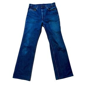 VTG 80s LEVIS Orange Tab Bootcut Jeans 30x29 Made In USA